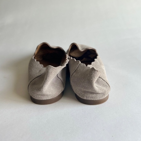 Lucky Brand Grey Suede Genuine Leather Mules Flats size 8 - Picture 8 of 12